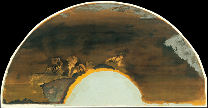  埃德加·德加 Edgar Degas—— 扇面中的舞者 (2)